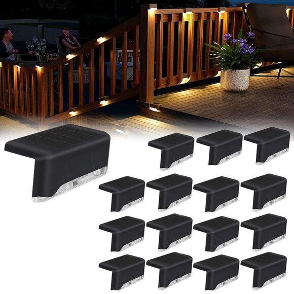 Solar Deck LED Lights 12pcs (3 boxes a set for 12pcs) - Picture 1 of 14